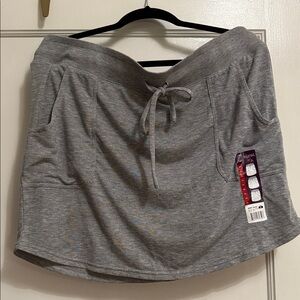 Balance Collection Heather Gray Knit Skirt